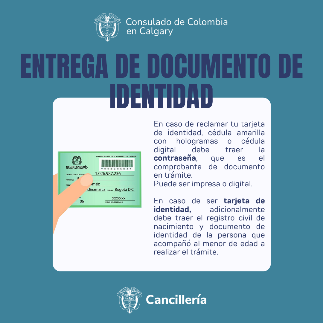 Entrega documentos