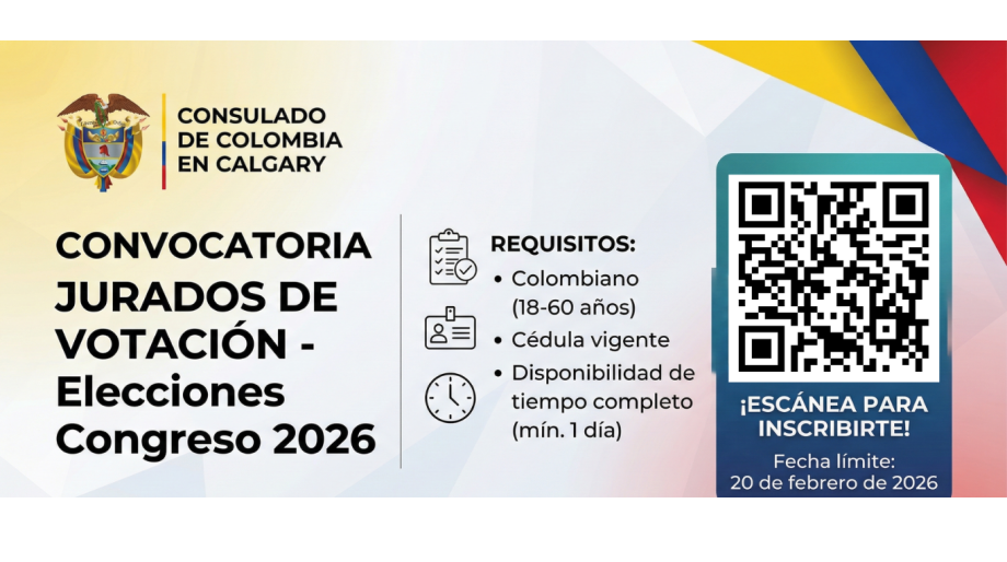 Inscríbete como jurado de votación para las elecciones de Congreso de la República en 2026