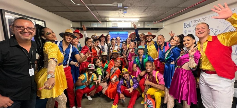 Consulado de Colombia acompañó al grupo caleño Swing Latino durante su show en Calgary