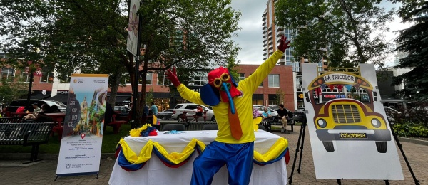 Consulado de Colombia en Calgary participó en el evento “Multicultural Mondays”  